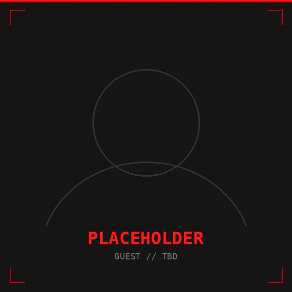 Special guest, to be announced